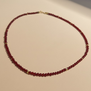 Carnelian Gemstone Necklace