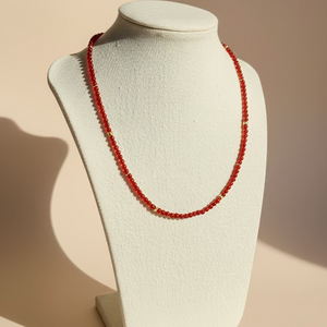 Carnelian Gemstone Necklace
