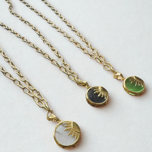 Sunflowers Gold-Filled Necklace