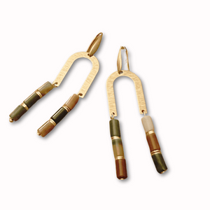 Jasper About Face Earrings