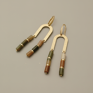 Jasper About Face Earrings