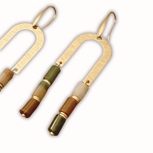 Jasper About Face Earrings