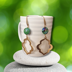 Earthshine Malted Glass Earrings