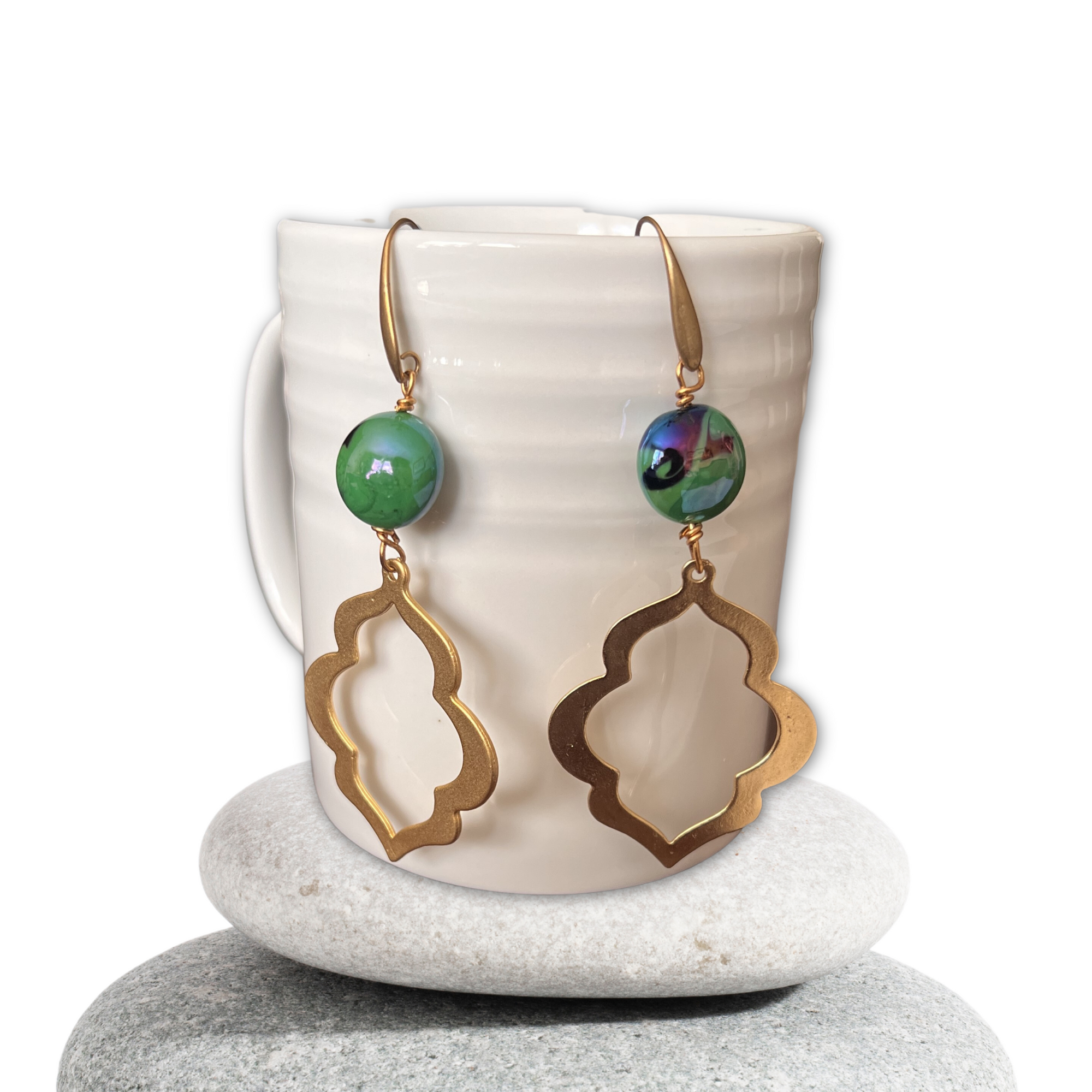 Earthshine Malted Glass Earrings