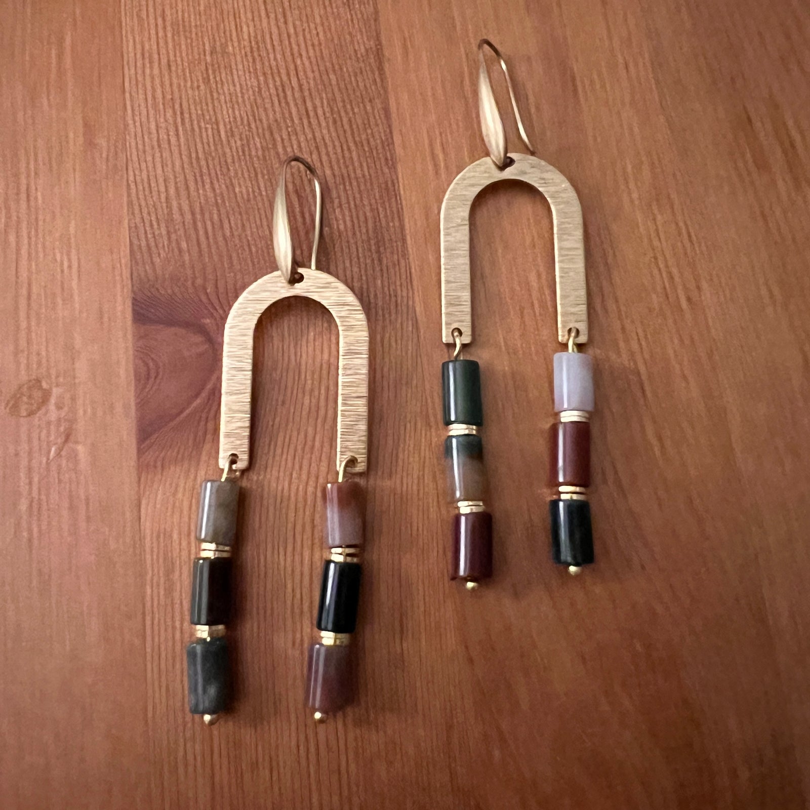 Jasper About Face Earrings