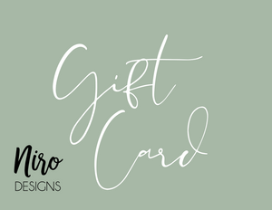 Niro Designs Gift Card